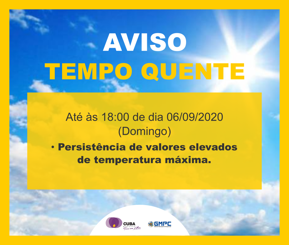 AVISO TEMPO QUENTE 06 09