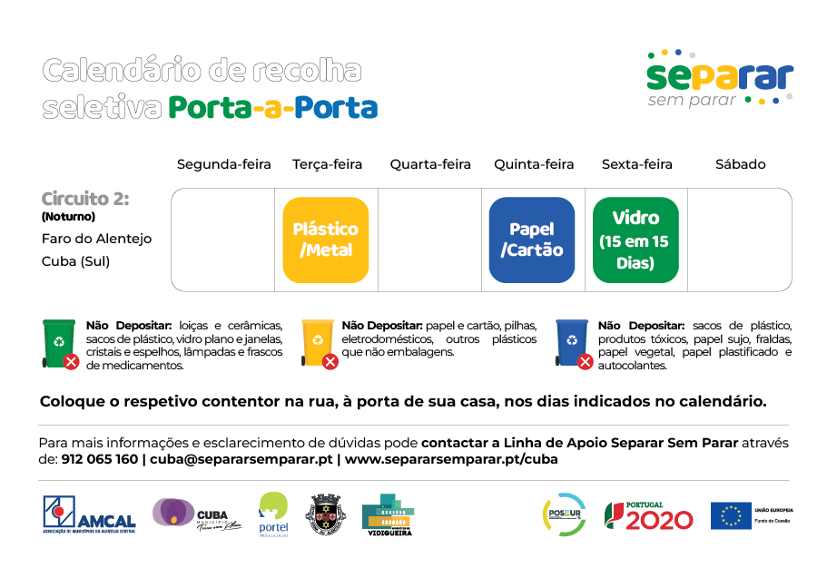 CALENDÁRIO SEPARAR SEM PARAR CIRCUITO2