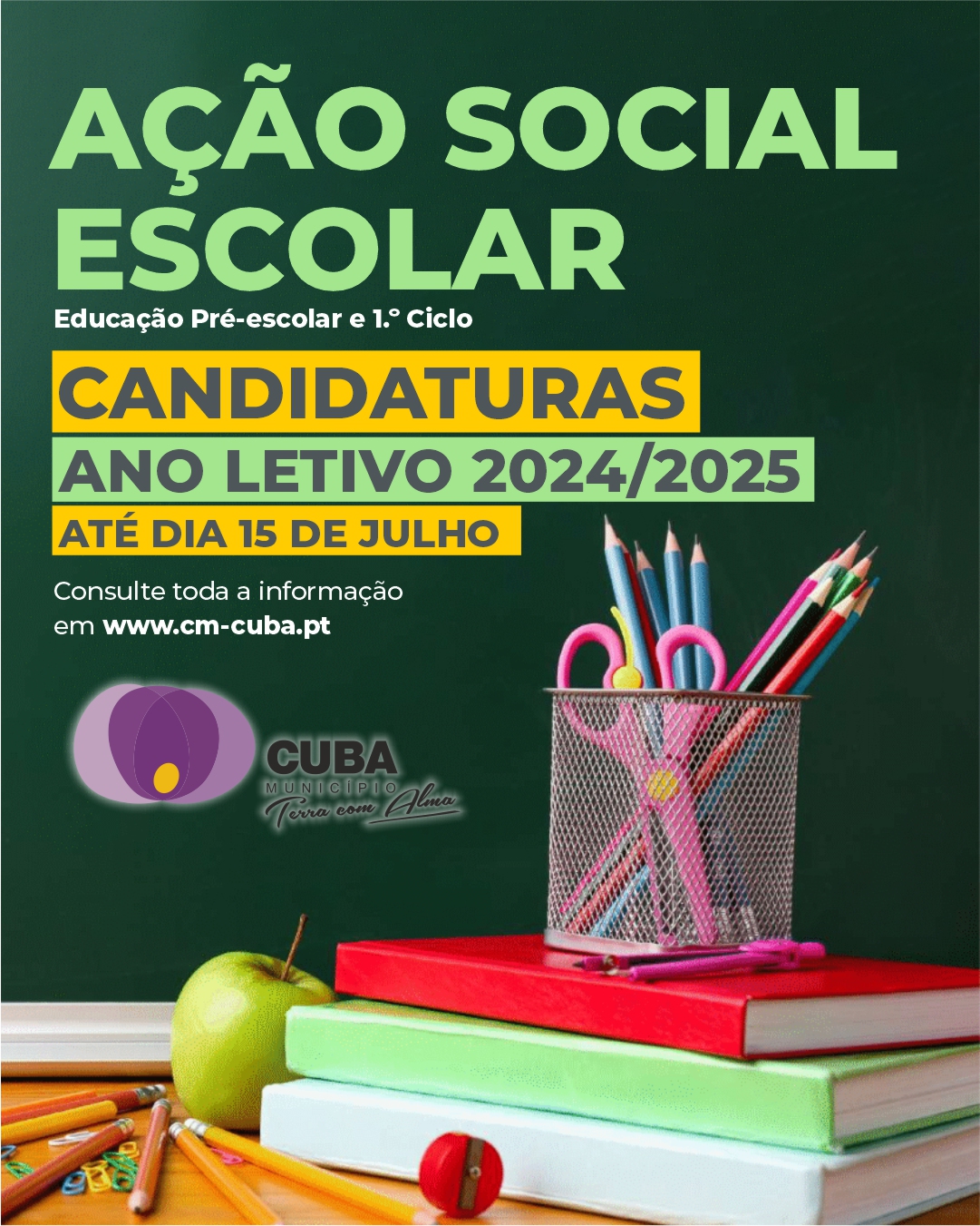 CANDIDATURA AÇÃO SOCIAL ESCOLAR
