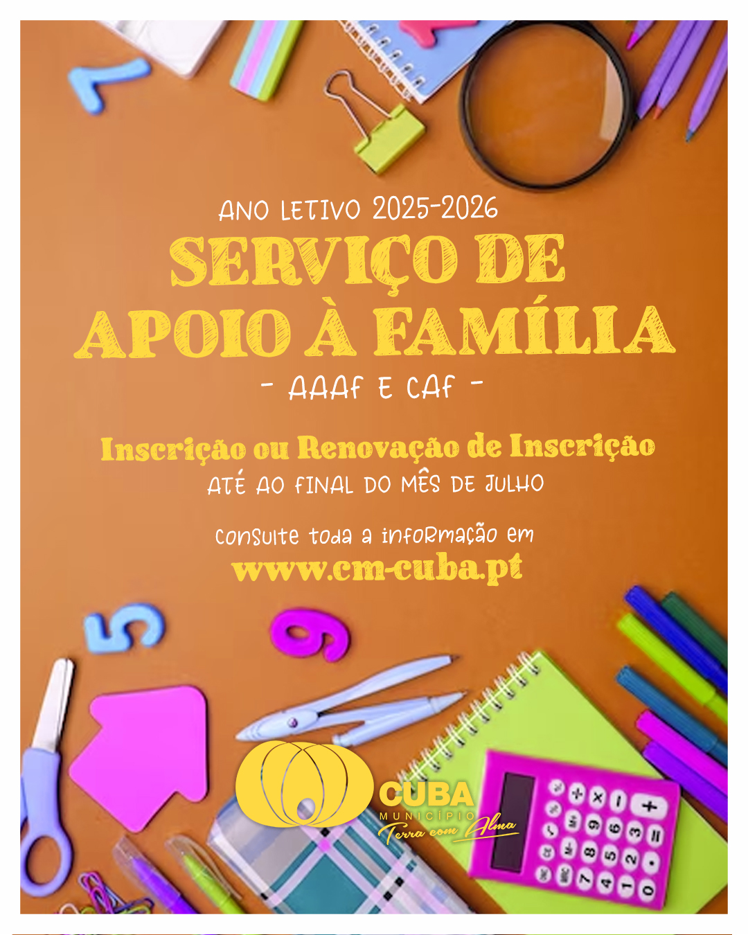 INCRIÇÕES SAF 25 2